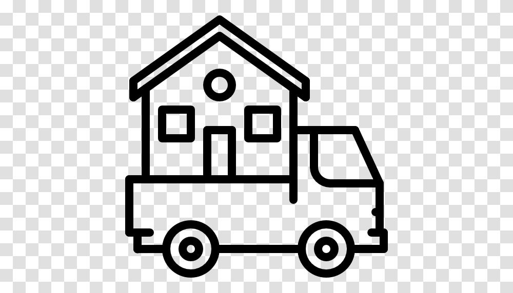 Moving Truck, Van, Vehicle, Transportation, Caravan Transparent Png