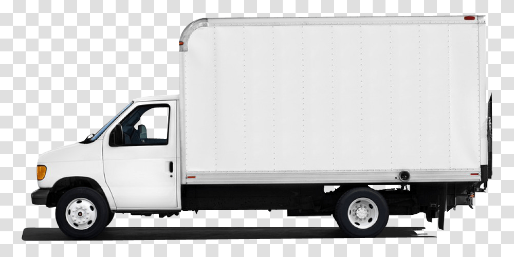 Moving Truck White Moving Truck, Moving Van, Vehicle, Transportation, Caravan Transparent Png