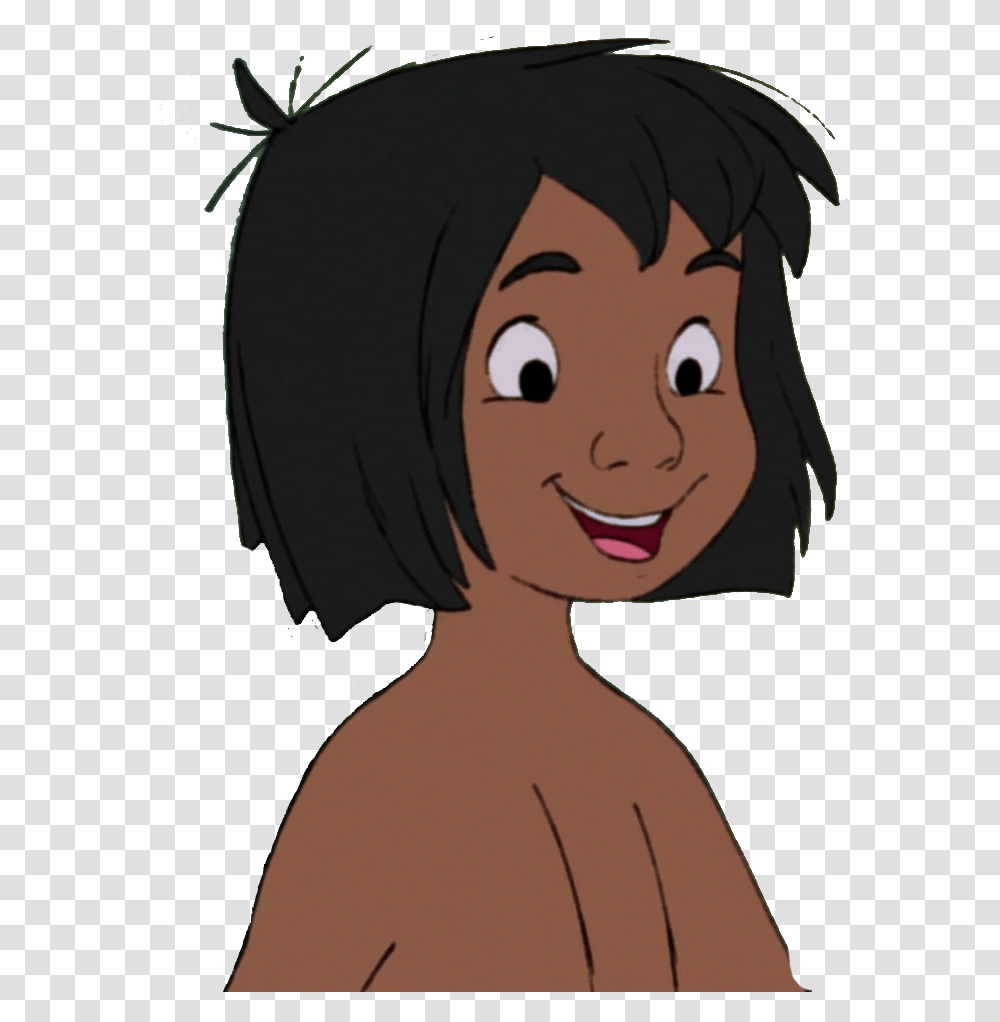 Mowgli, Character, Hair, Black Hair, Person Transparent Png