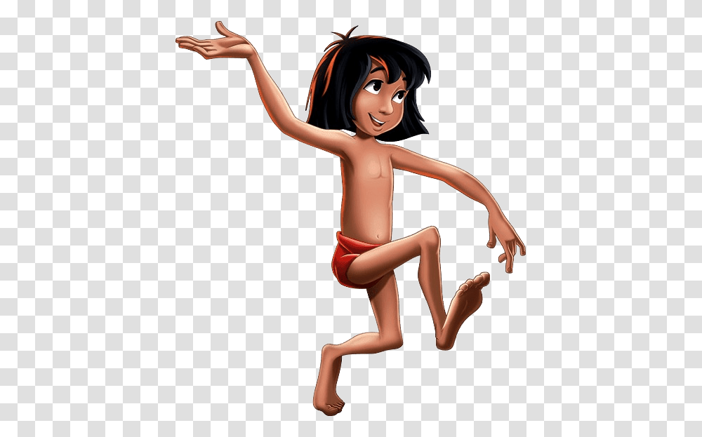 Mowgli, Character, Person, Back Transparent Png