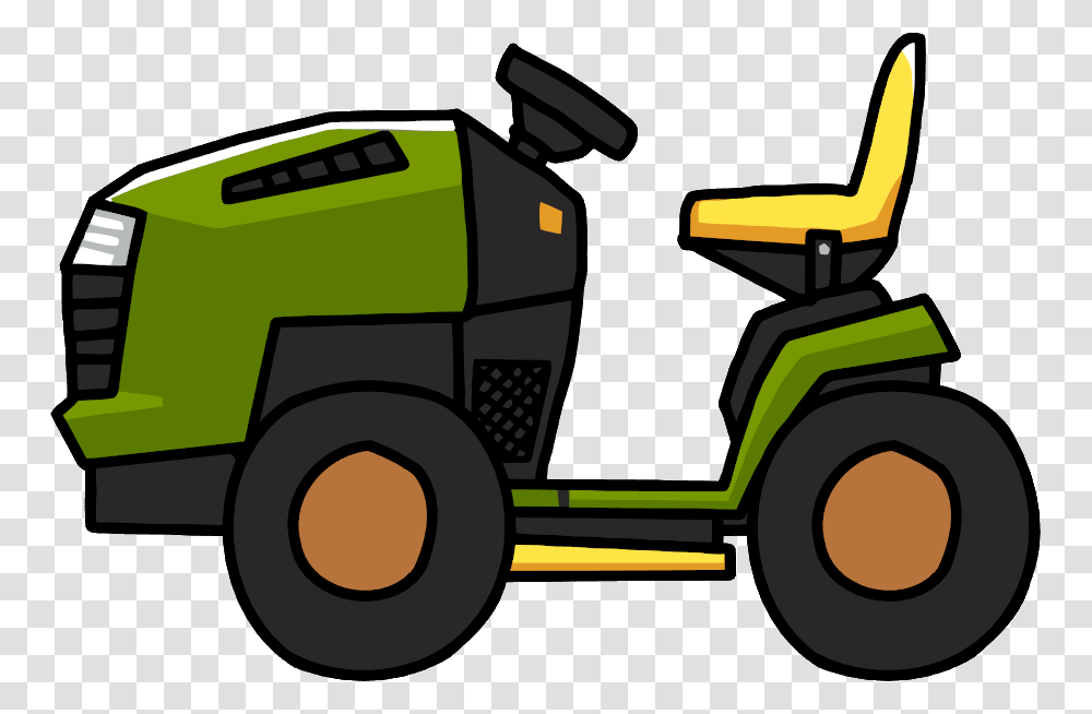 Mowing Clipart Ride On Clip Art Riding Mower, Lawn Mower, Tool, Vehicle, Transportation Transparent Png