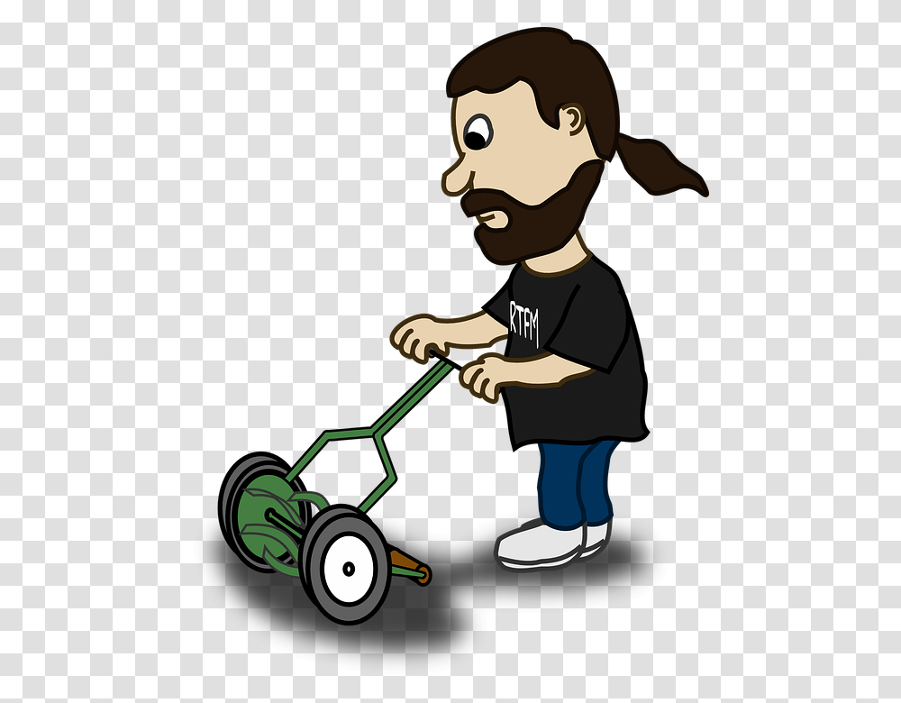 Mowing Grass Mowing Grass Images, Tool, Lawn Mower, Person, Human Transpare...