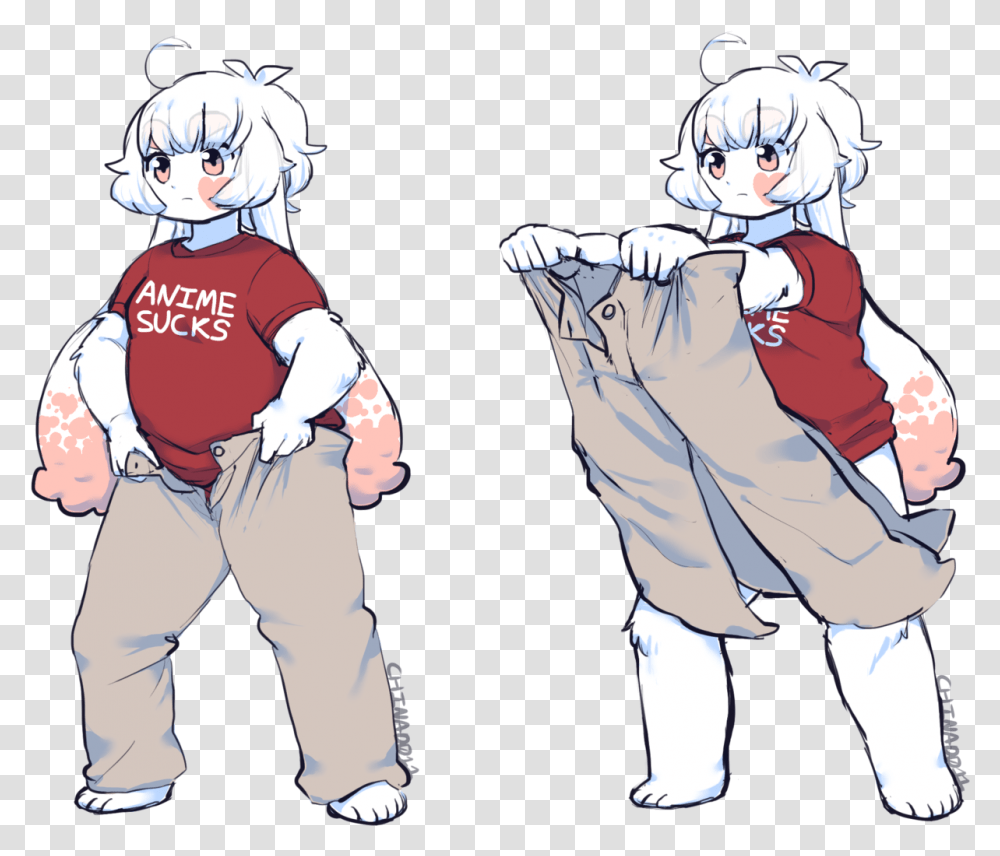 Mowtendoo Pants, Comics, Book, Person, Human Transparent Png