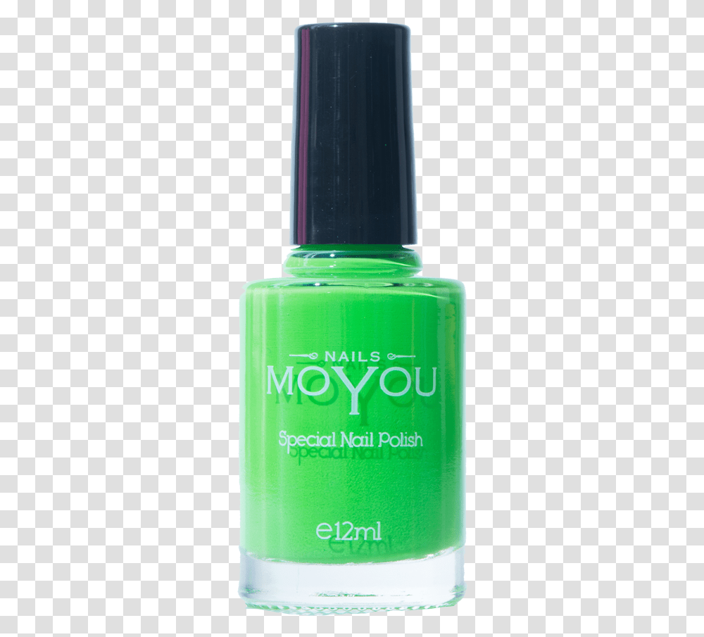 Moyou Nail Fashion Green Nail Polish, Bottle, Cosmetics, Aftershave, Tin Transparent Png