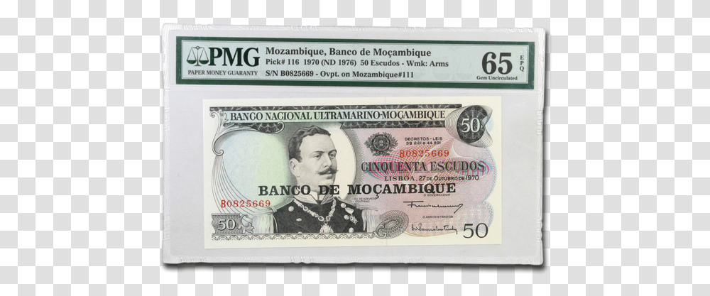 Mozambique 50 Escudos, Person, Human, Money, Id Cards Transparent Png