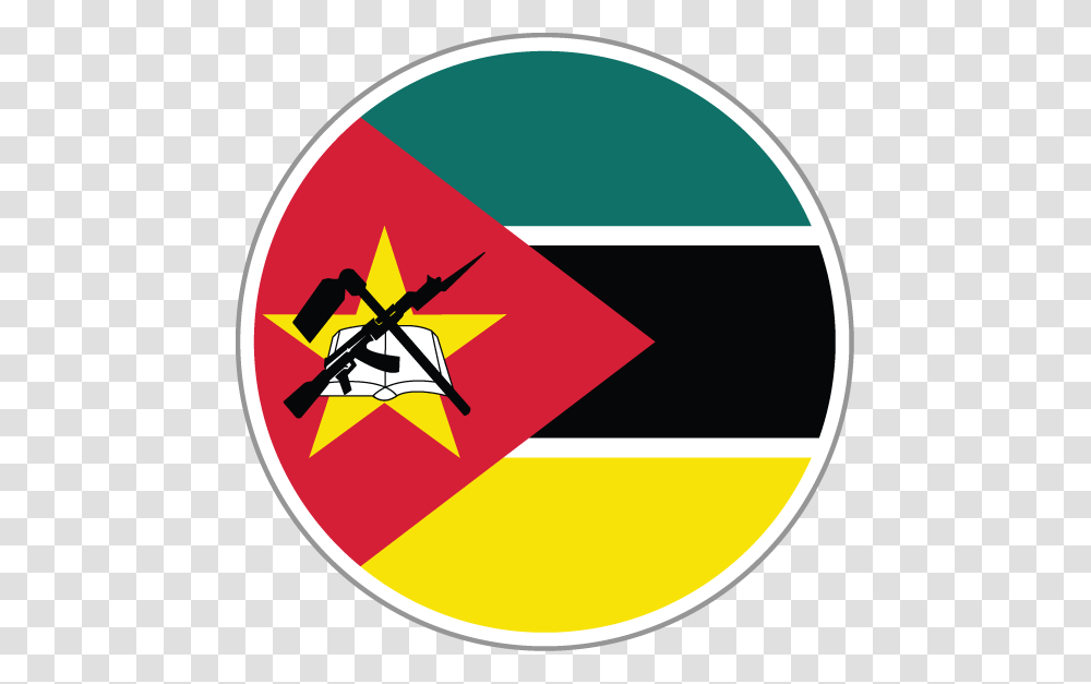 Mozambique Flag, Label, Logo Transparent Png