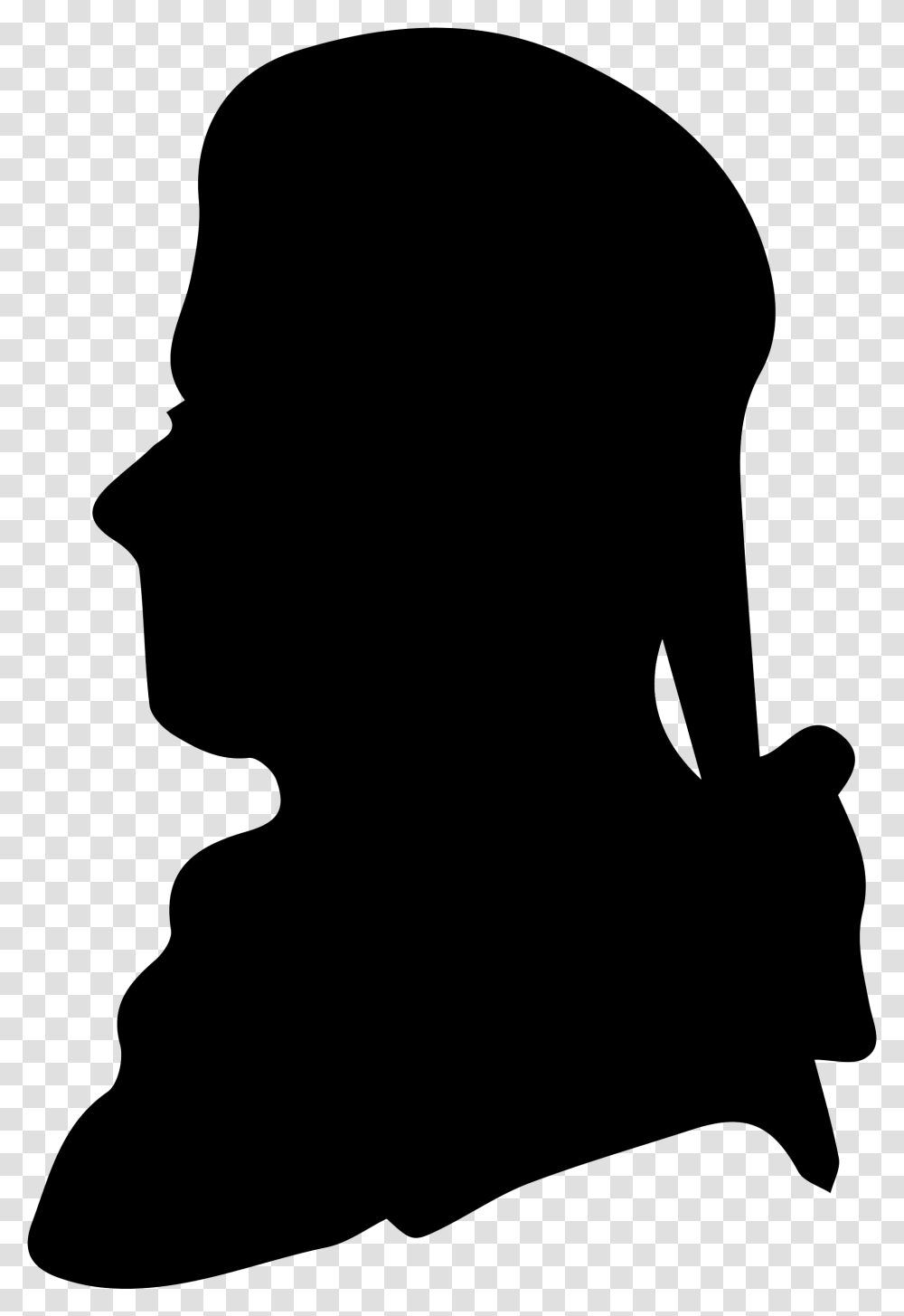 Mozart Drawing Outline 18th Century Man Silhouette, Outdoors, Photography, Nature Transparent Png