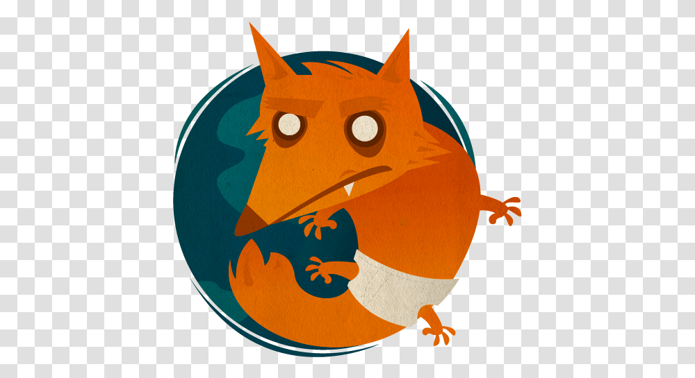 Mozilla Firefox Baby Icon Clipart Firefox, Logo, Symbol, Trademark, Animal Transparent Png