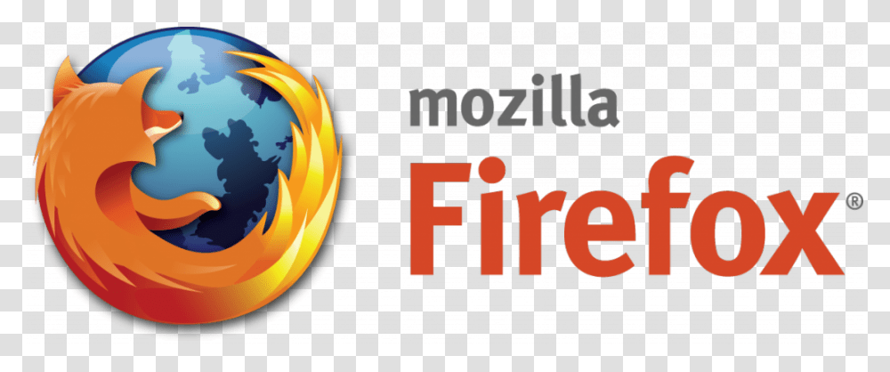 Mozilla Firefox Logo With Name, Trademark, Flame Transparent Png