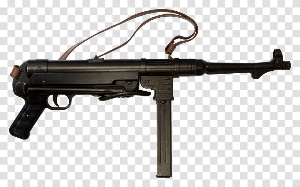 Mp 40 Mp40 Gun, Weapon, Weaponry, Rifle, Machine Gun Transparent Png