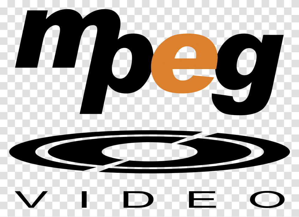 Mpeg Video Logo Svg Mpeg Video Logo, Number, Symbol, Text, Moon Transparent Png