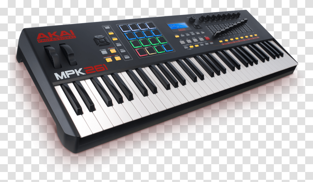 Mpk 261 Akai Mpk261, Piano, Leisure Activities, Musical Instrument, Electronics Transparent Png