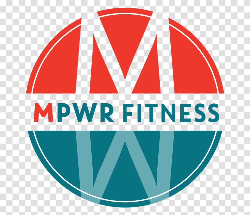 Mpwr Fitness Logo Circle, Trademark, Badge, Emblem Transparent Png