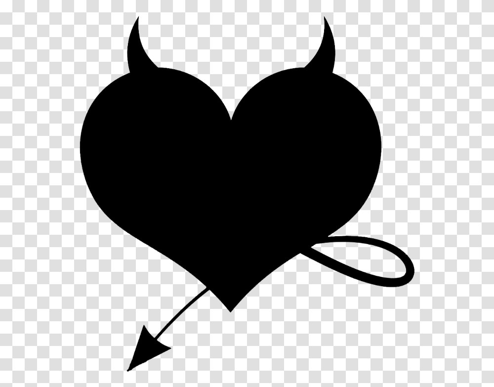 Mq Black Hearts Heart Devil Happy Valentines Day Cheeky, Face, Apparel, Pillow Transparent Png