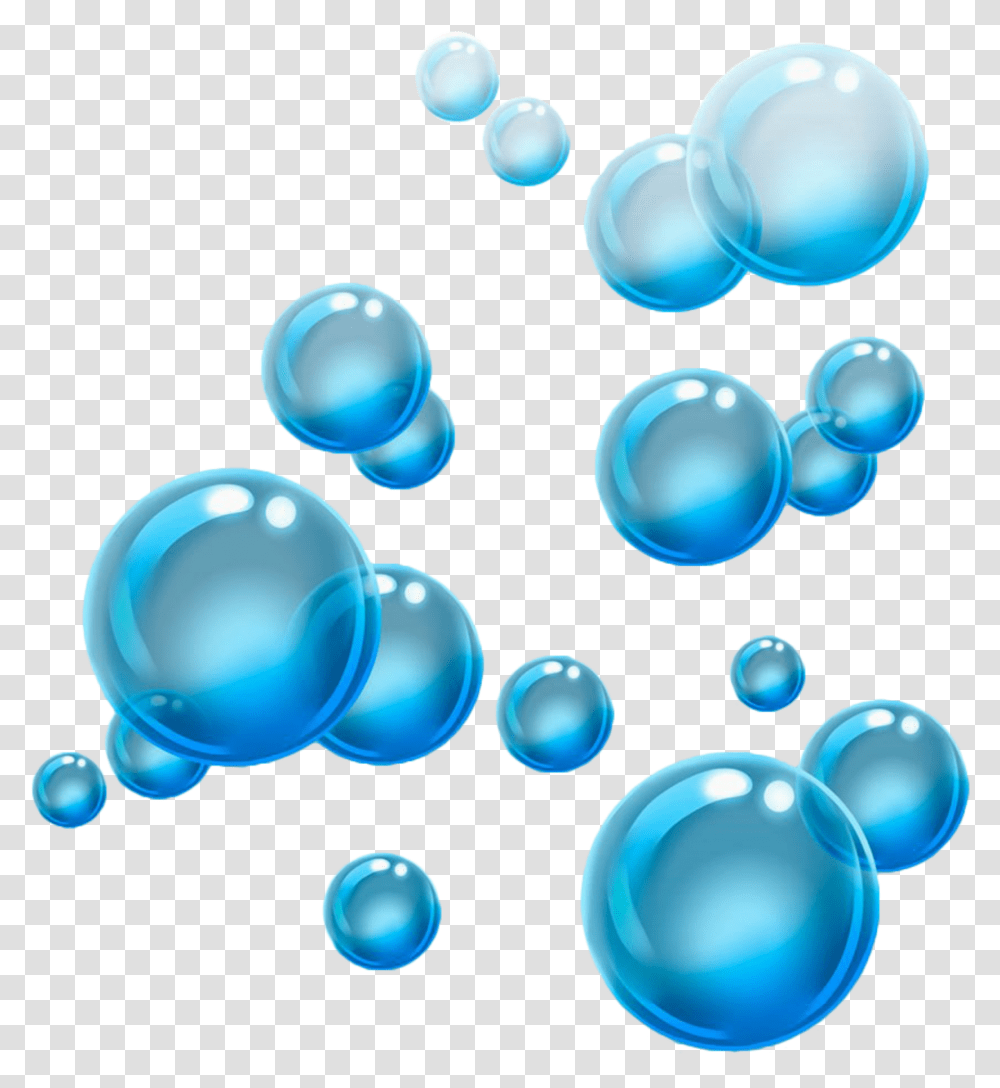 Mq Blue Bubbles Bubble Soapbubble Water Bubbles Clipart Transparent Png