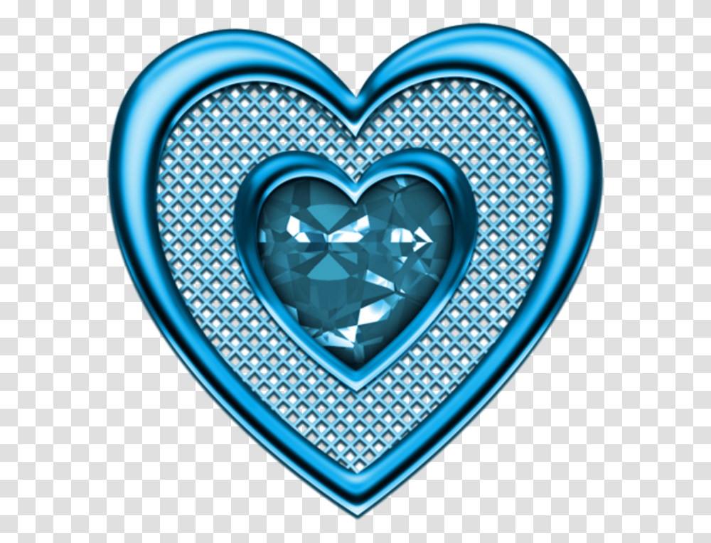 Mq Blue Heart Hearts Diamond Diamonds Rosle Sieve Disc, Gemstone, Jewelry, Accessories, Accessory Transparent Png