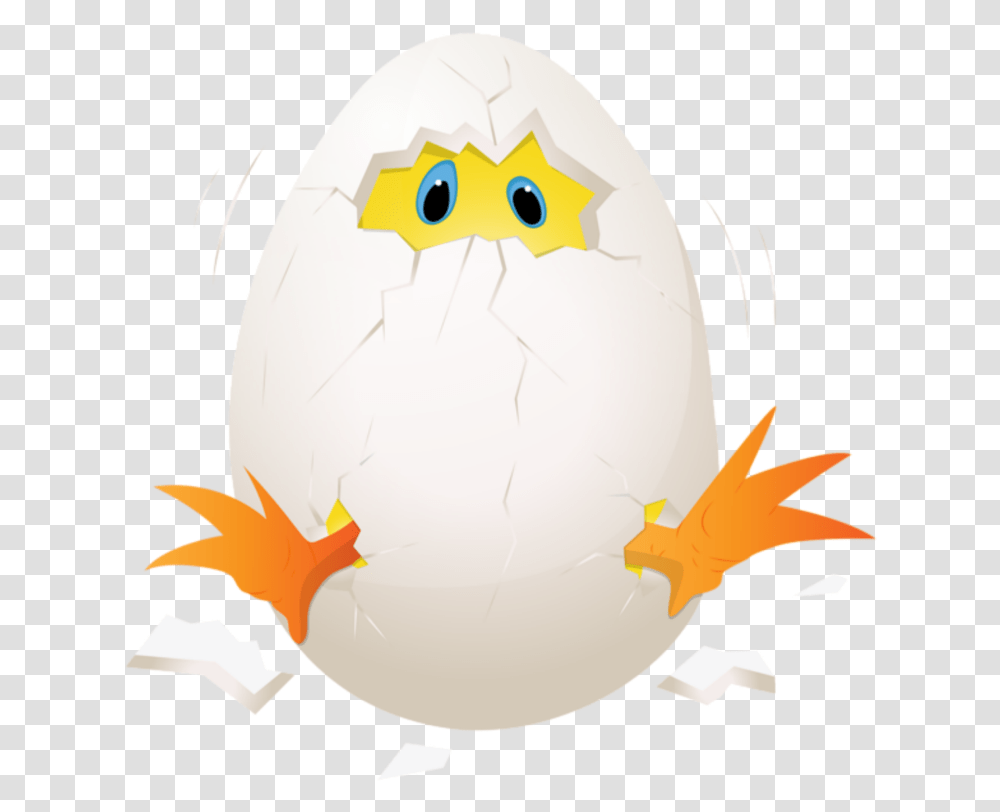 Mq Chicken Egg Broken Brokenegg Illustration, Animal, Bird, Penguin, Snowman Transparent Png