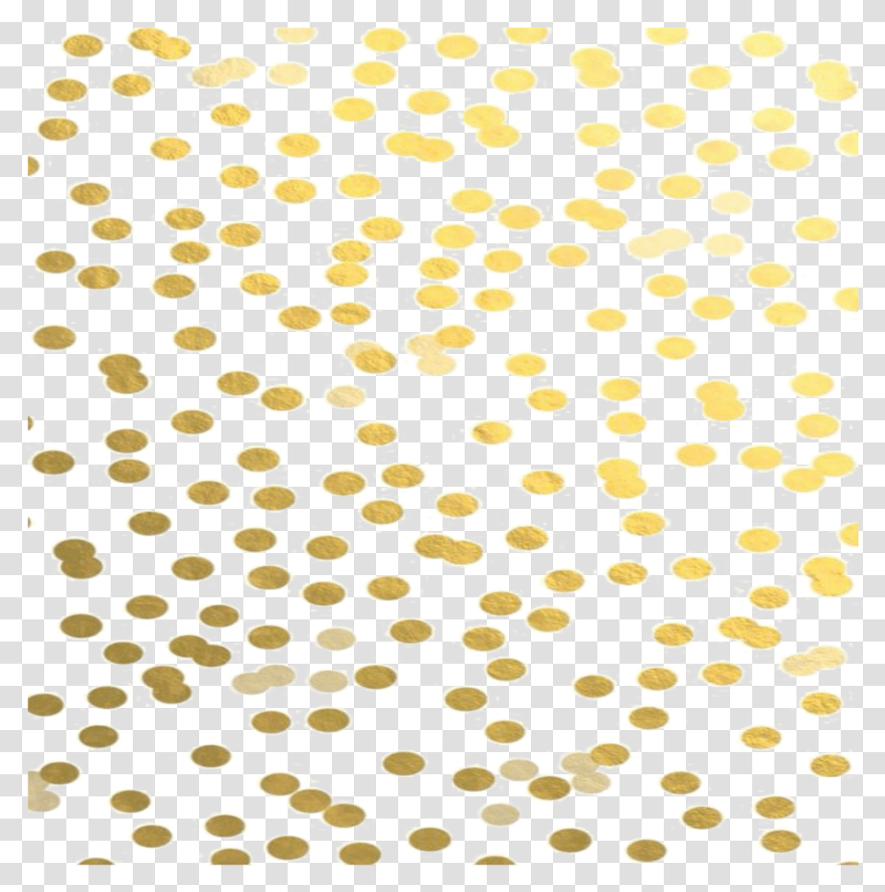 Mq Gold Dots Pattern Background Circle, Rug, Paper Transparent Png