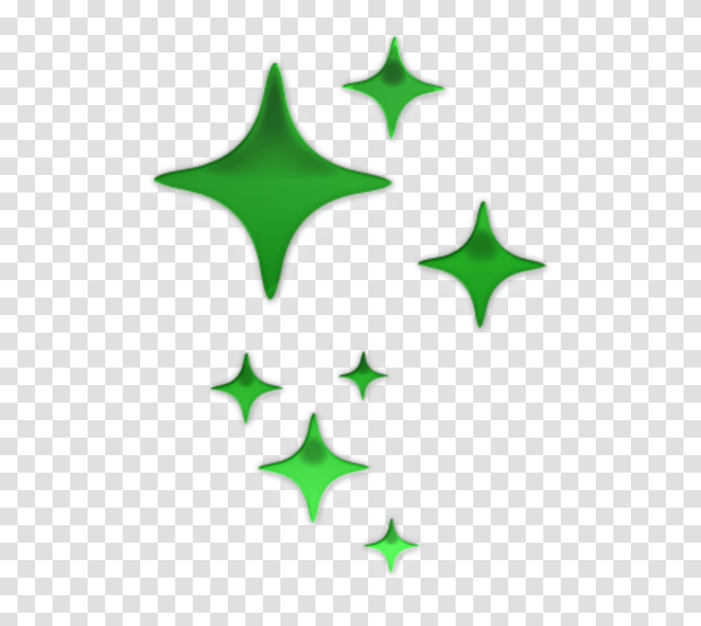 Mq Green Stars Star Glow Sparkle Clipart Black And White, Star Symbol, Poster, Advertisement Transparent Png