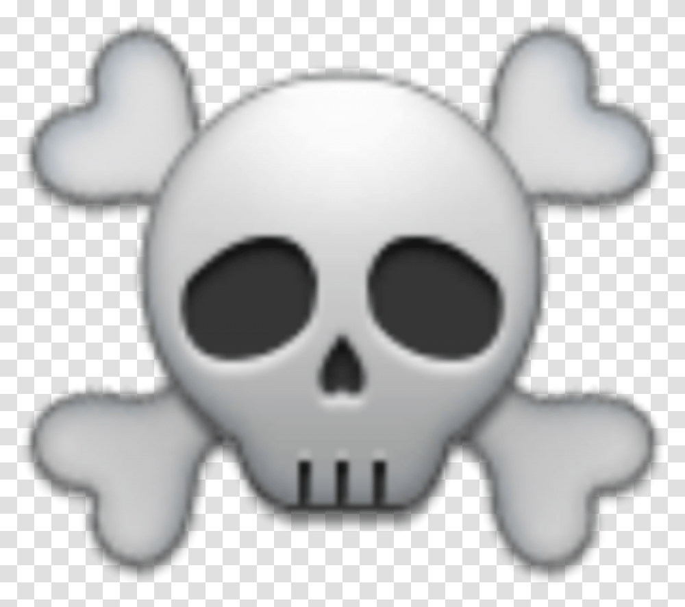 Mq Grey Skull Skulls Emoji Skull Emoji, Toy Transparent Png