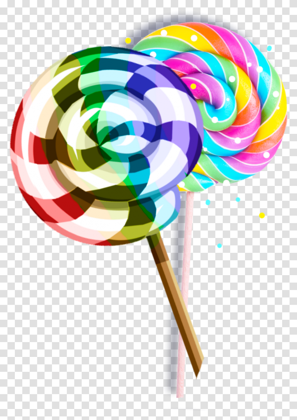 Mq Lollipop Rainbow Rainbows Candy Sweet Candy Sweet, Balloon Transparent Png