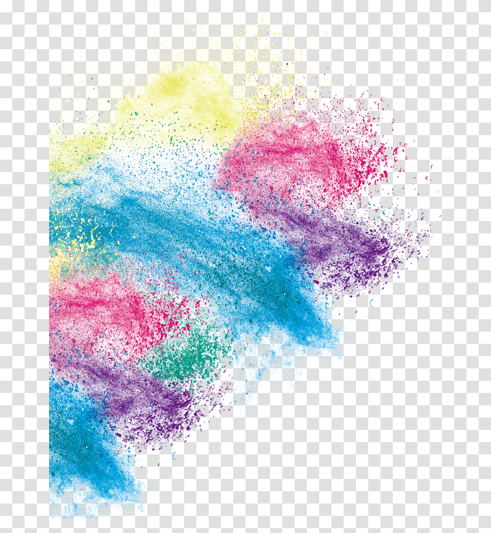 Mq Paint Splash Colorful Watercolor Colored Powder, Dye, Purple Transparent Png
