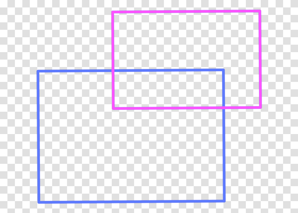 Mq Pink Blue Frame Frames Border Parallel, Plot, Plan, Diagram Transparent Png