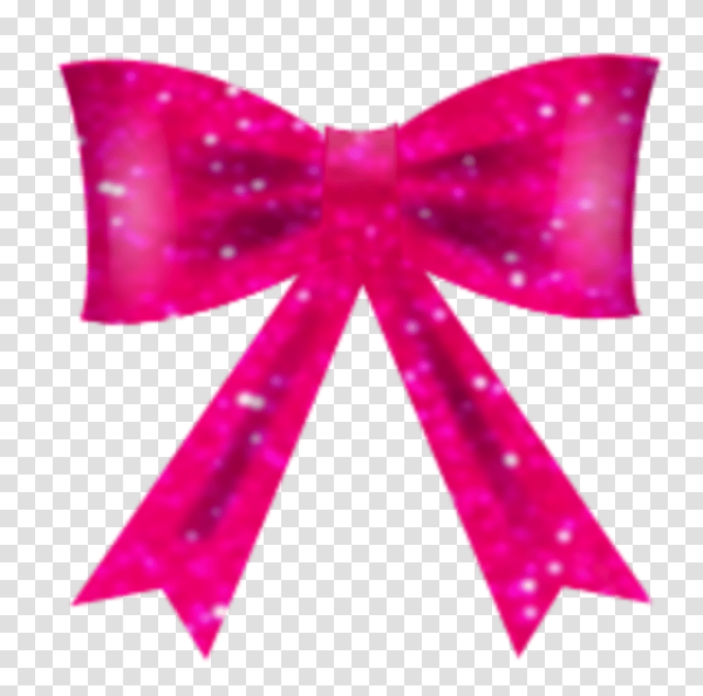 Mq Pink Glitter Bow Bows, Tie, Accessories, Accessory, Light Transparent Png