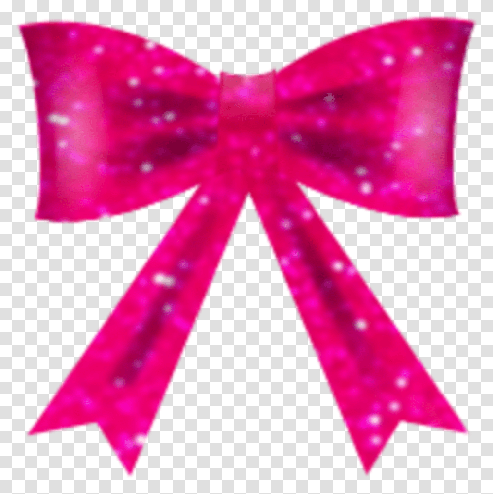 Mq Pink Glitter Bow Bows, Tie, Accessories, Accessory, Purple Transparent Png