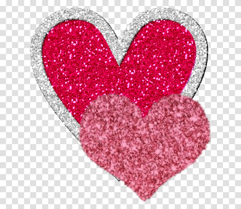 Mq Pink Glitter Glittery Heart Hearts Girly Pink Wallpapers Hd, Light Transparent Png
