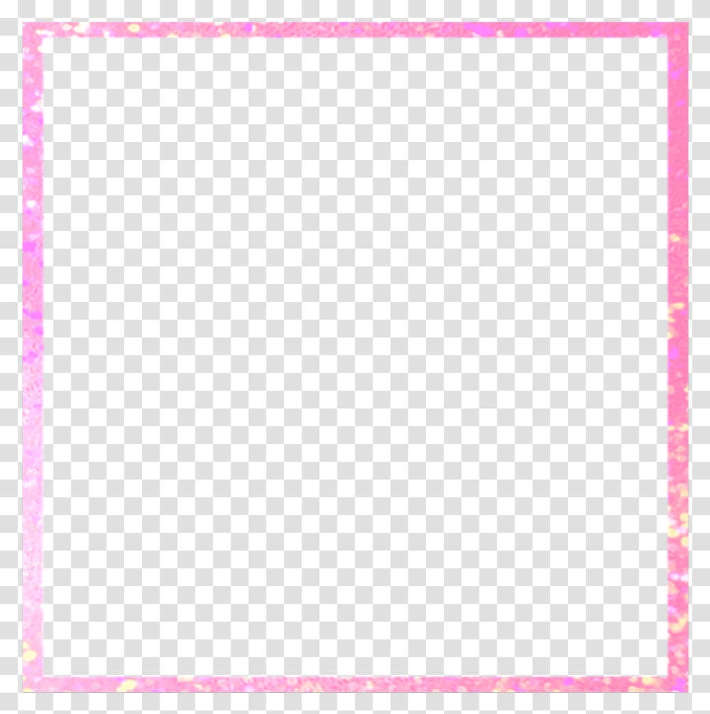 Mq Pink Square Frame Frames Border Borders Pink Square Frame, Blackboard, Screen Transparent Png