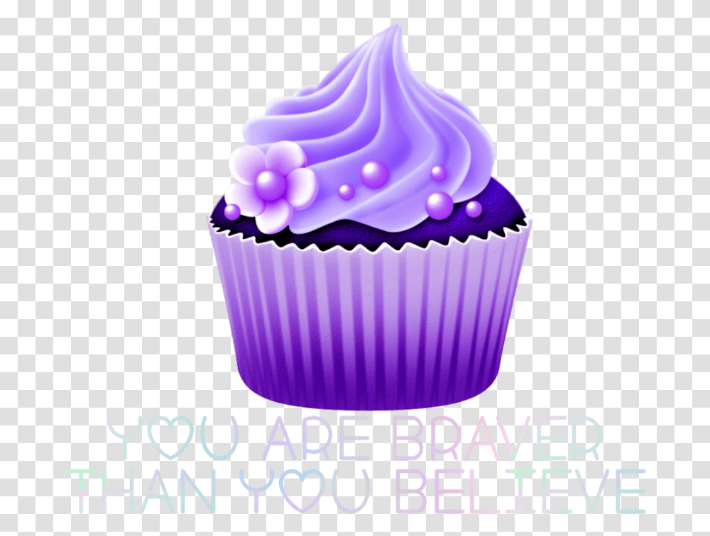 Mq Purple Cupcake Words Word Purple Cake Clipart, Cream, Dessert, Food, Creme Transparent Png