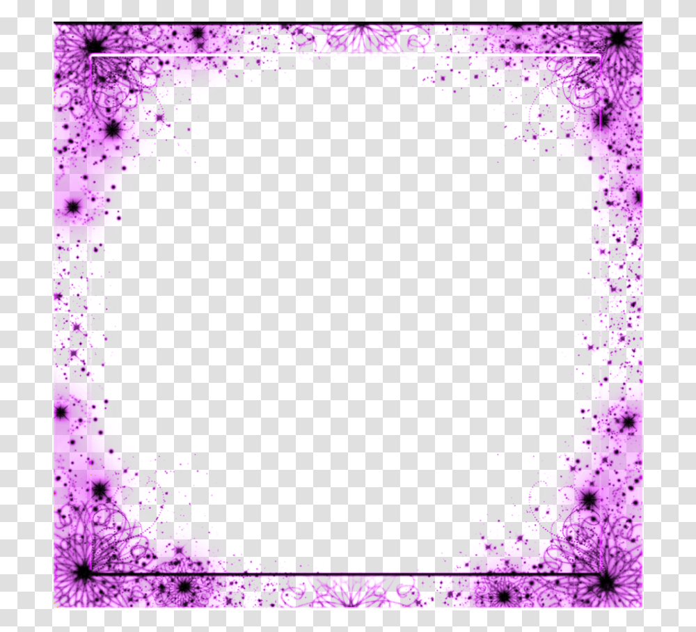Mq Purple Glitter Frame Frames Border Borders Purple And Pink Border, Pattern Transparent Png