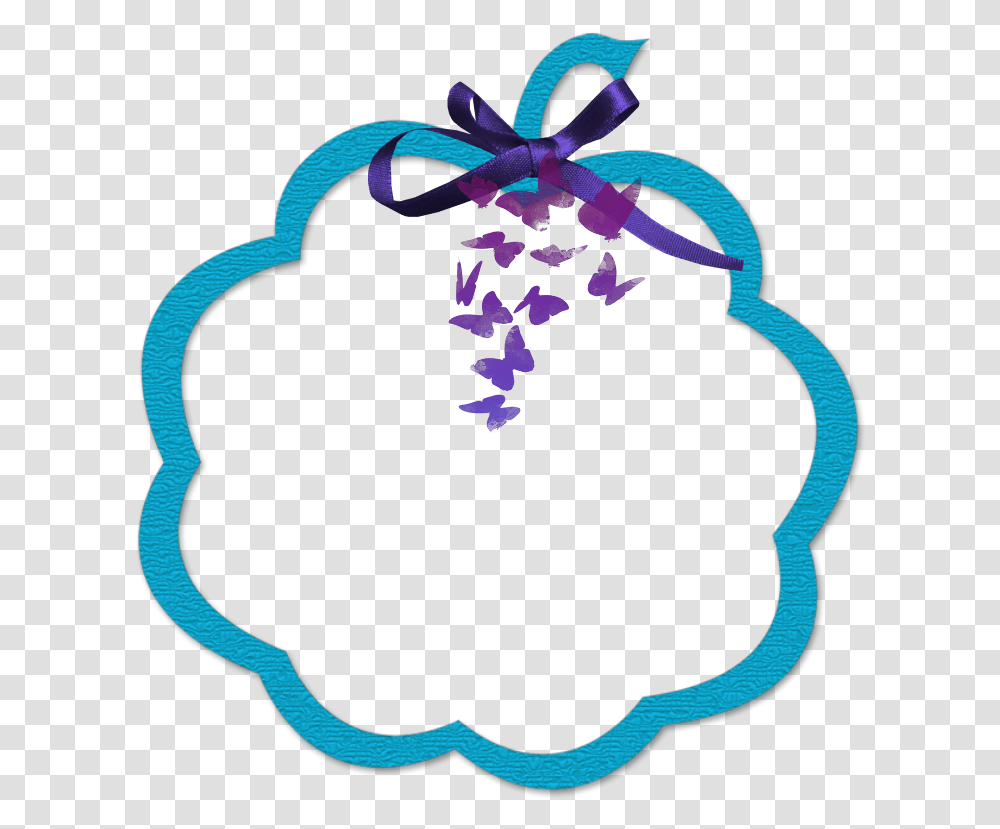 Mq Purple Ribbon Frame Frames Border Portable Network Graphics, Art, Symbol, Logo, Trademark Transparent Png