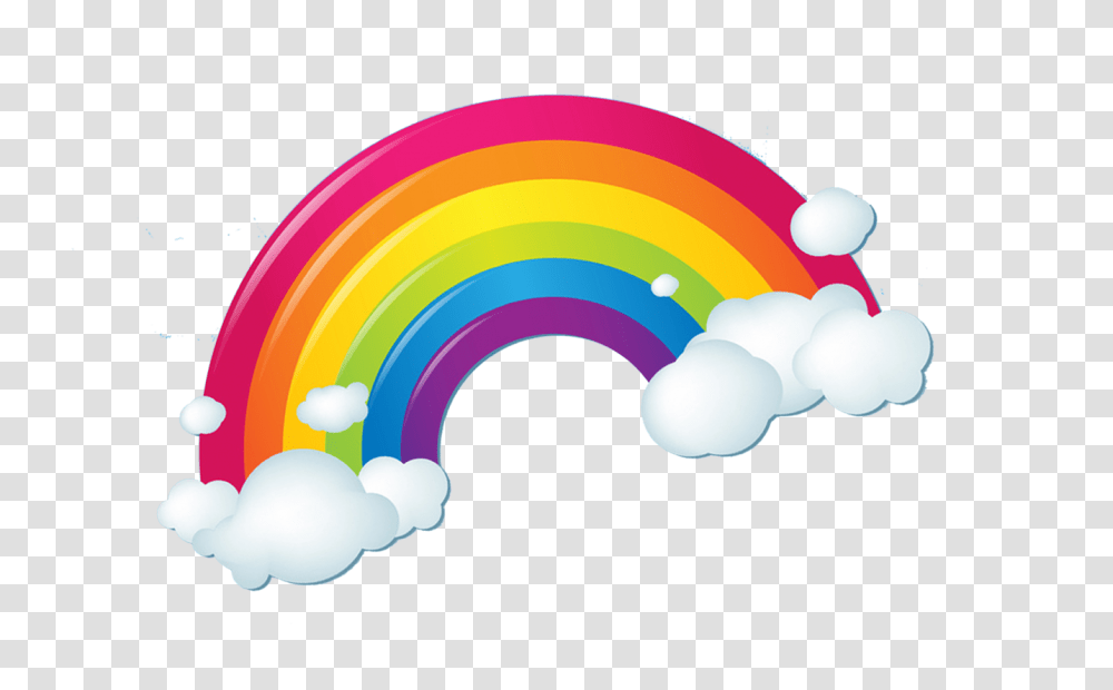 Mq Rainbow Rainbows Cartoon Clouds Cloud Cloud And Rainbow, Graphics, Nature, Outdoors, Purple Transparent Png