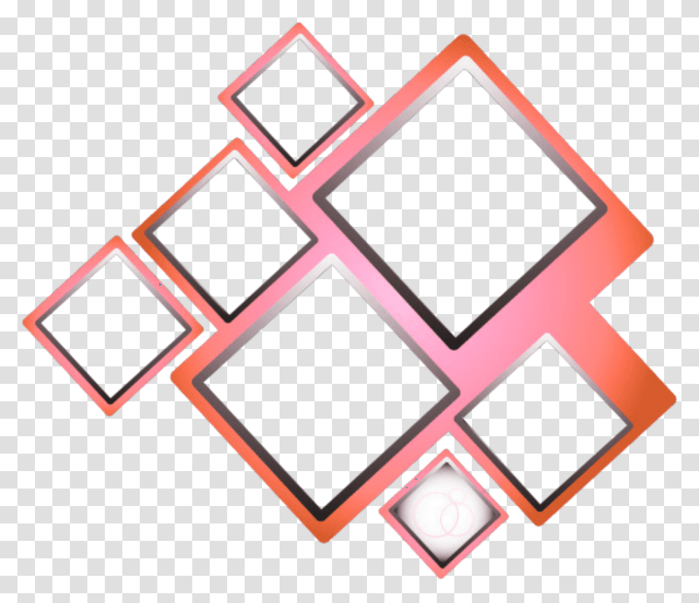 Mq Red Square Squares Geometric Geometric Shapes Transparent Png