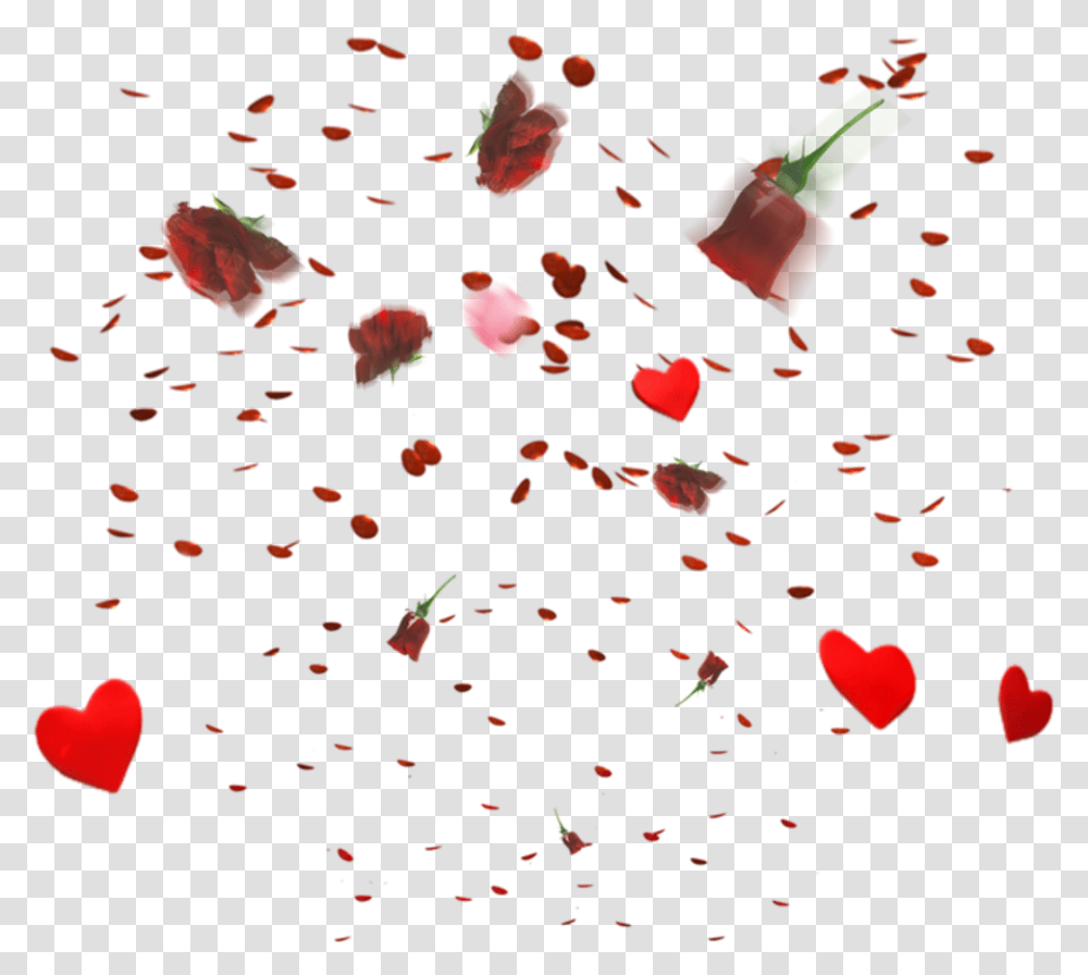 Mq Roses Floating Heart Hearts Red Grey's Anatomy And Riverdale, Confetti, Paper, Christmas Tree, Ornament Transparent Png