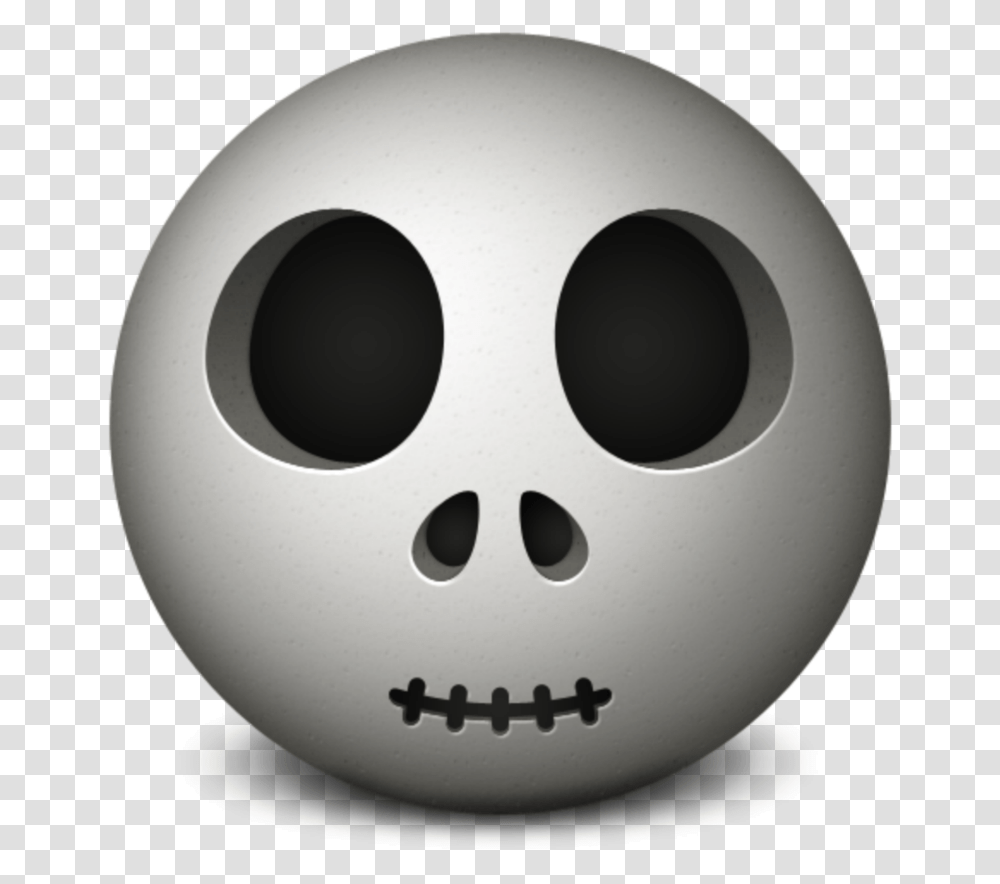 Mq Skull Halloween Emoji Emojis Icon Full Size Icon, Sphere, Ball, Bowling, Sport Transparent Png