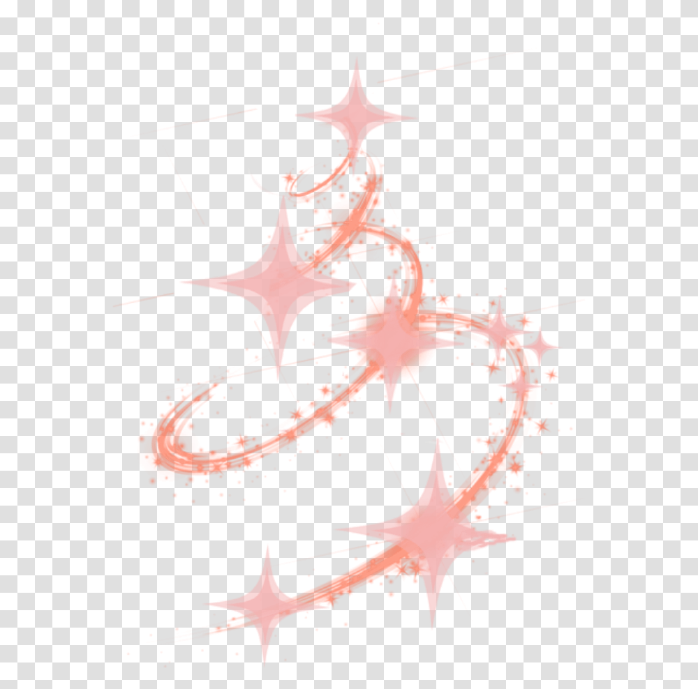 Mq Star Stars Glitter Glittery Red Swirl Swirls Clipart Vertical, Ornament, Symbol, Fractal, Pattern Transparent Png