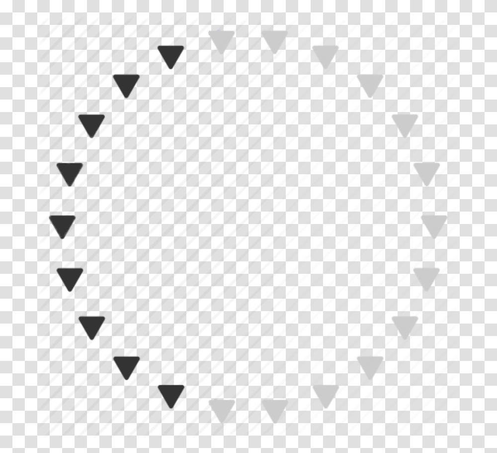 Mq Triangles Cirlce Round Geometry Blackandwhite Circle, Pattern, Outdoors, Nature Transparent Png