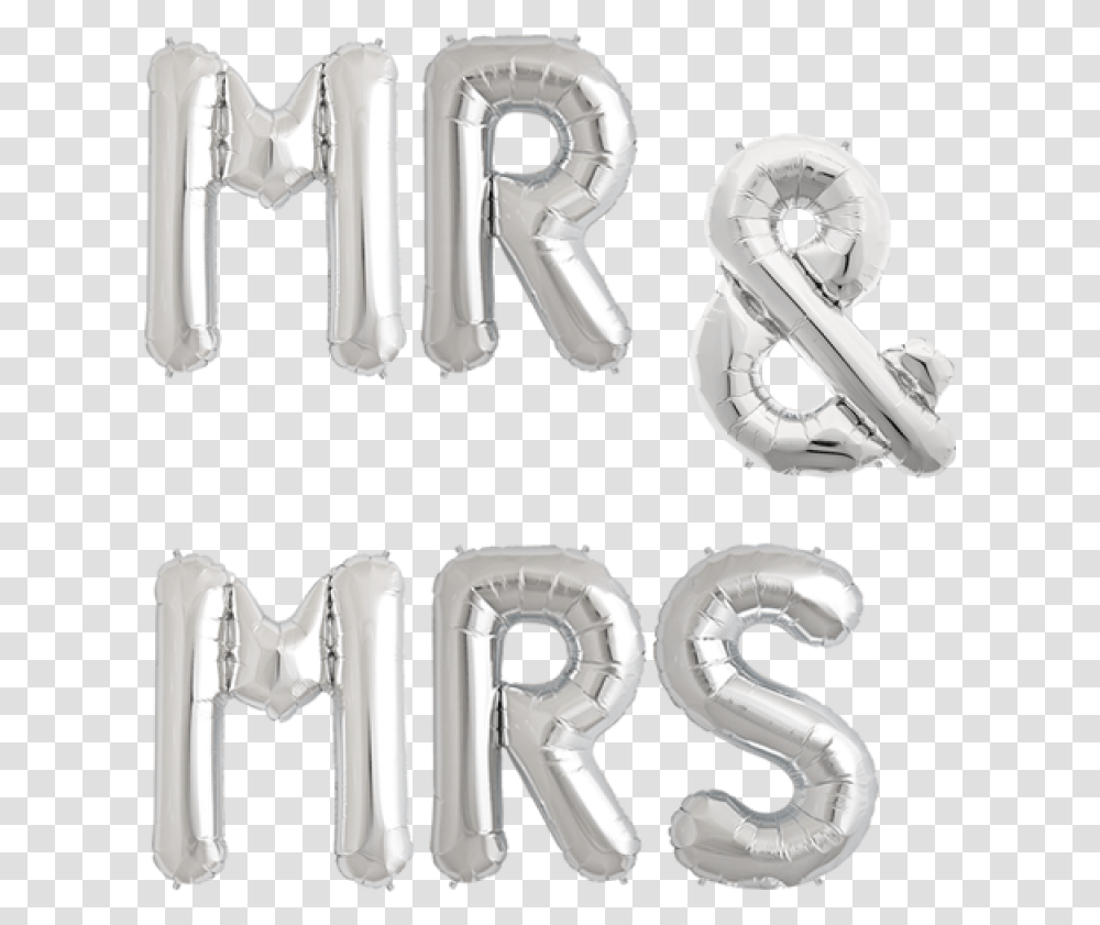 Mr And Mrs Helium Balloons, Number, Alphabet Transparent Png