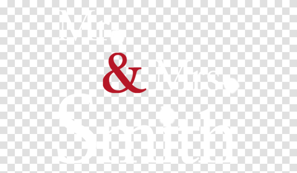 Mr And Mrs Smith, Alphabet, Label Transparent Png