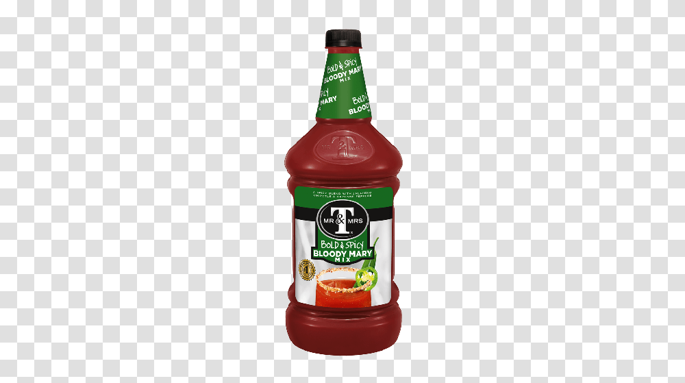 Mr And Mrs T Bold And Spicy Bloody Mary Mixer Liter, Ketchup, Food, Label Transparent Png