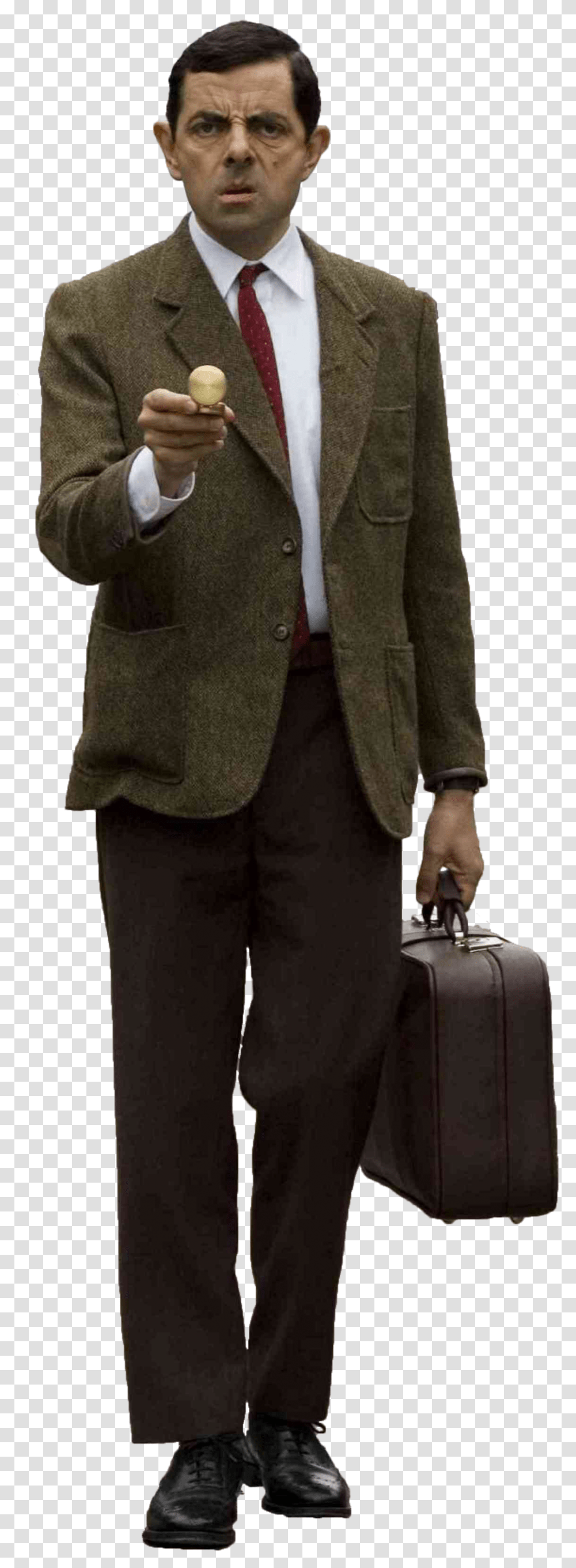 Mr Bean Bean Rowan Atkinson Image Purepng Rowan Atkinson, Apparel, Coat, Overcoat Transparent Png