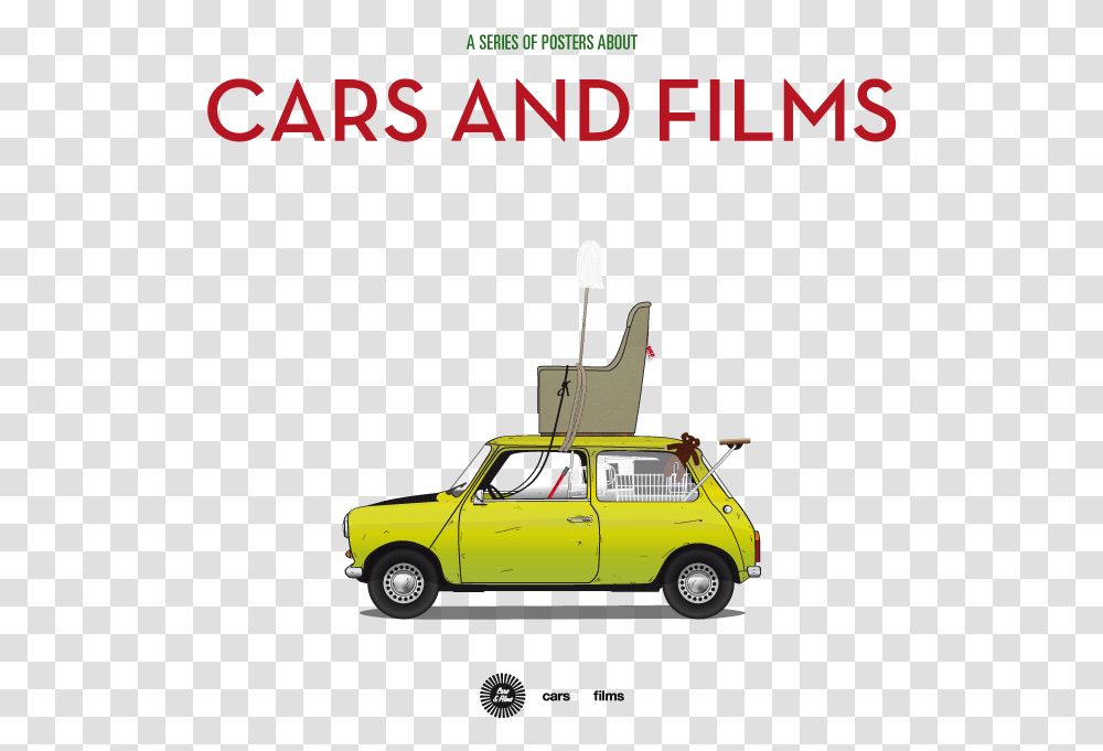 Mr Bean Cars And Films Cars And Films, Wheel, Machine, Poster, Advertisement Transparent Png