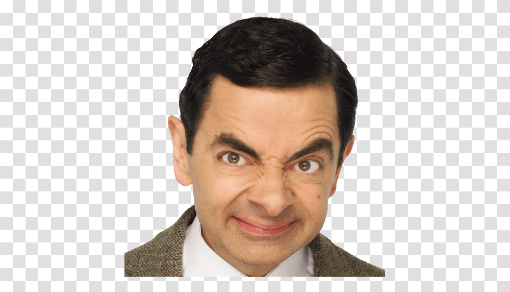 Mr Bean, Character, Face, Person, Head Transparent Png