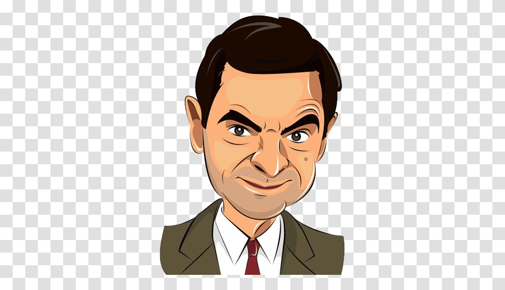 Mr Bean, Character, Face, Person, Head Transparent Png