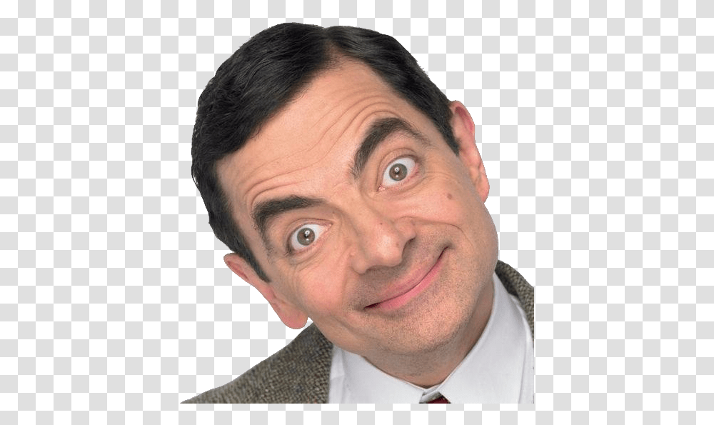 Mr Bean, Character, Face, Person, Tie Transparent Png