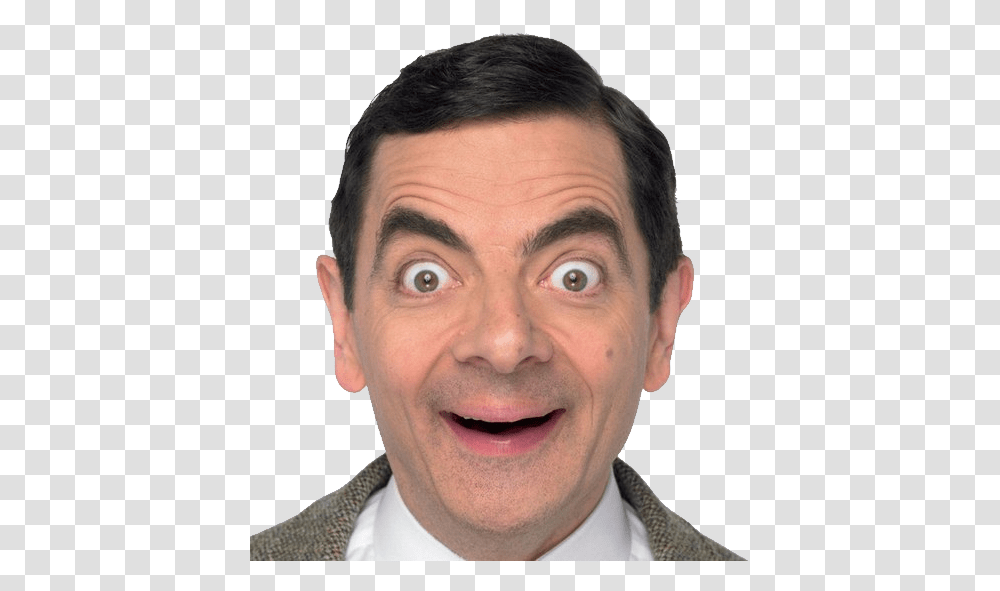 Mr Bean, Character, Head, Face, Person Transparent Png