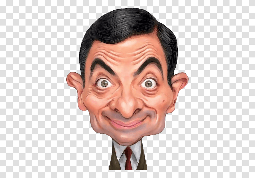 Mr Bean, Character, Head, Face, Person Transparent Png